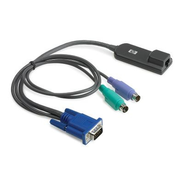 HP KVM CAT5 8-pack PS/2 Interface Adapter сетевой кабель