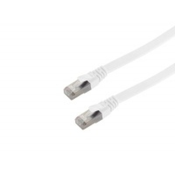 Helos 148829 3м Cat6a U/FTP (STP) Белый сетевой кабель