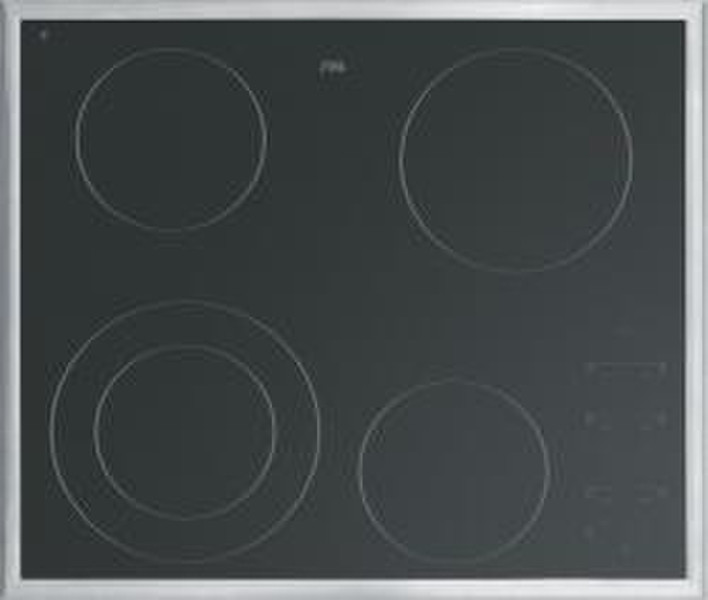 ETNA A266 Avance glass ceramic heater solo touch control (58 cm) built-in Ceramic Black