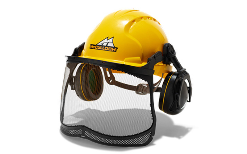 Universal PRO016 Men Black,Yellow safety helmet