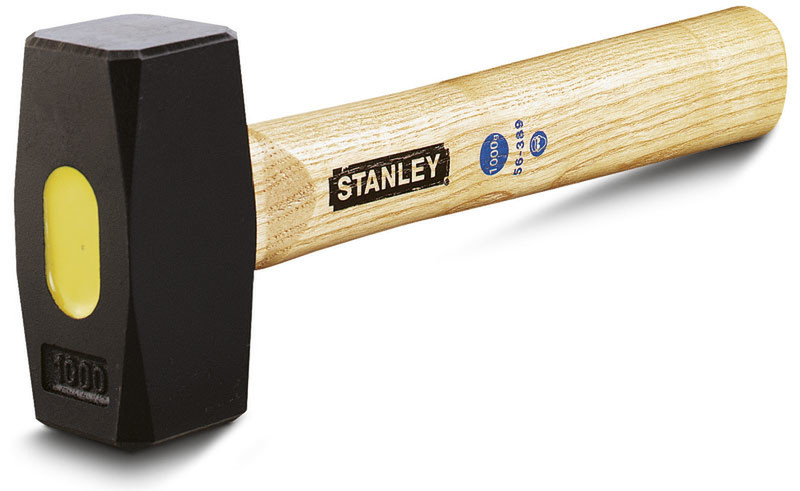 Stanley 1-54-051 Vorschlaghammer Schwarz, Holz Hammer