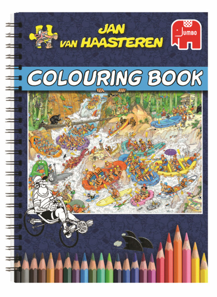 Jan van Haasteren Colouring Book