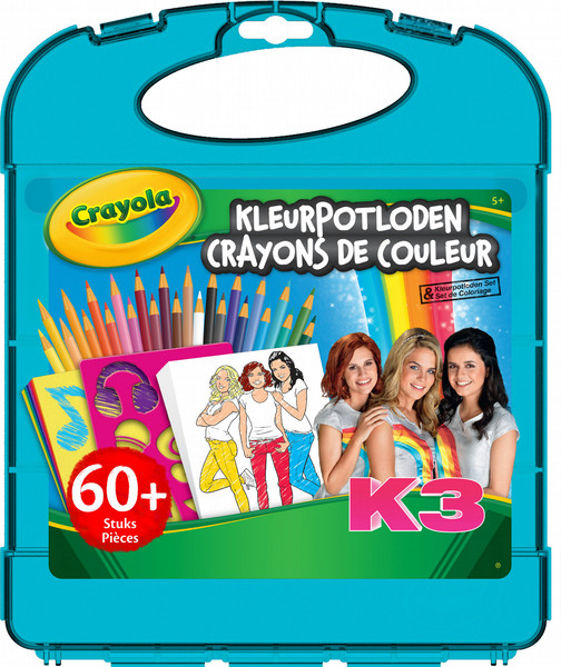 Crayola K3 coloring pencils set Разноцветный 25шт цветной карандаш