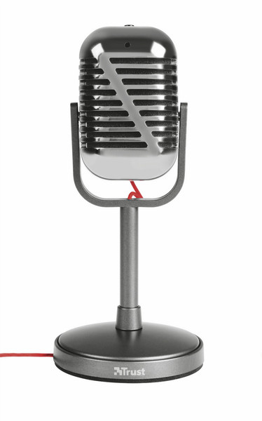 Trust 21670 PC microphone Проводная Металлический микрофон