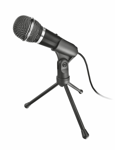 Trust 21671 PC microphone Verkabelt Schwarz Mikrofon