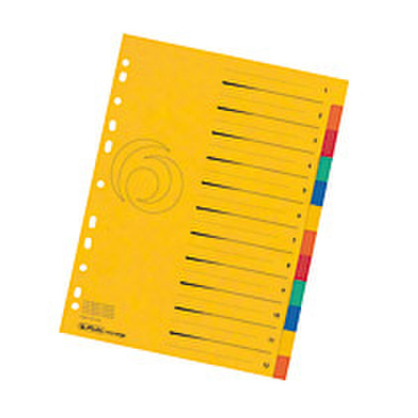 Herlitz 1115938 Yellow index card