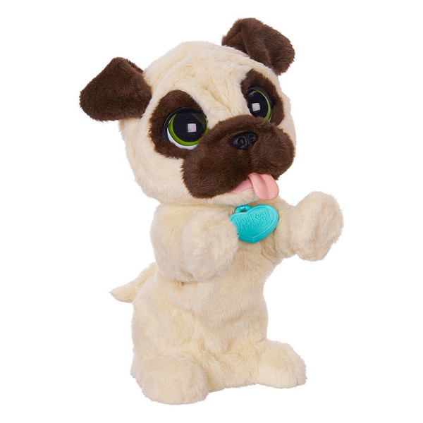 Hasbro FurReal Friends JJ, My Jumpin' Pug Pet Spielzeug-Hund Braun, Weiß