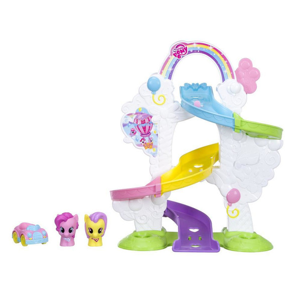 Hasbro My Little Pony Playskool Friends Regenbogenrutsche Kinderspielzeugfiguren-Set