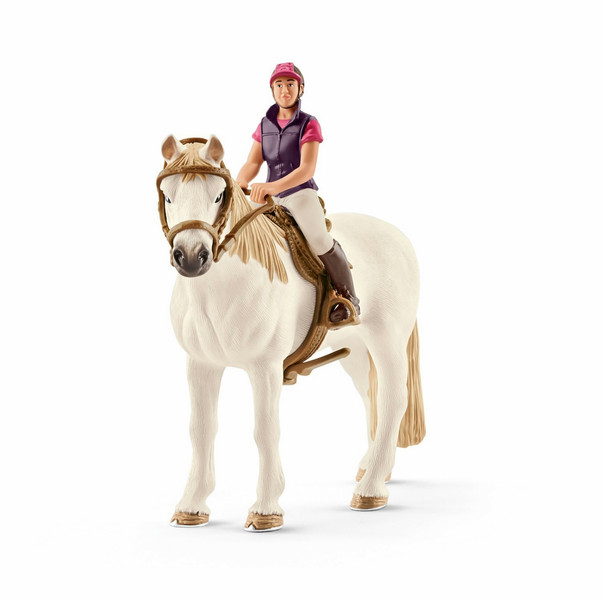 Schleich Recreational rider with horse children toy figure set