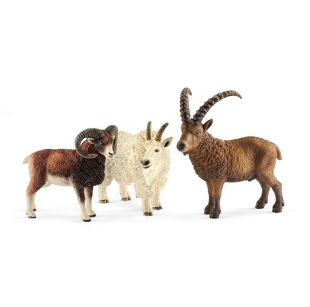 Schleich Wild Life 41459 Коричневый, Белый 3шт набор детских фигурок