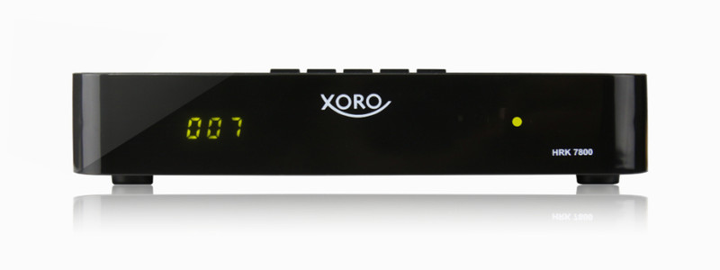 Xoro HRK 7800 Terrestrial Full HD Черный приставка для телевизора