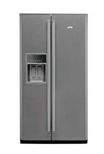 Whirlpool WSC5555A+X freestanding 505L Stainless steel side-by-side refrigerator
