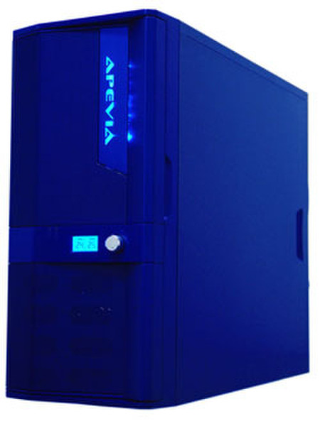 Apevia X-JPJGT-BL Midi-Tower Blue computer case