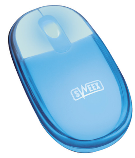 Sweex Optical Scroll Mouse Neon White USB+PS/2 Оптический 400dpi Белый компьютерная мышь