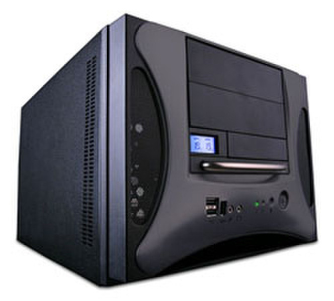 Apevia X-QPACK2-NW-BK/500 Micro-Tower 500W Black computer case