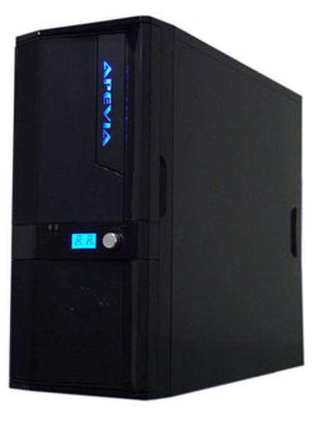 Apevia X-JPJST-BK Midi-Tower Black computer case
