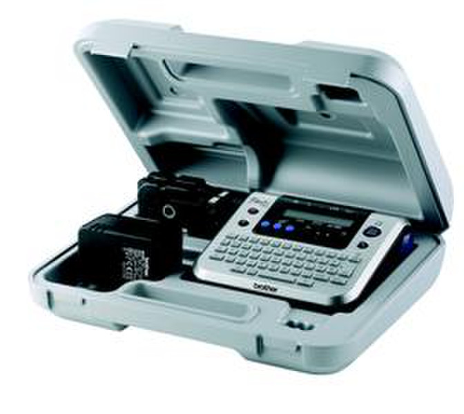 Brother PT-1280 VP P-touch Electronic Labelling System Cеребряный устройство печати этикеток/СD-дисков