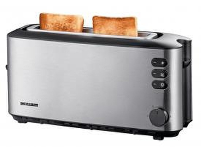 Severin AT2515 2slice(s) 1000W Stainless steel toaster