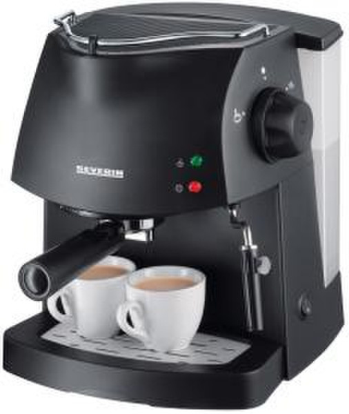 Severin KA5986 Espresso machine 1.75л 2чашек Черный кофеварка