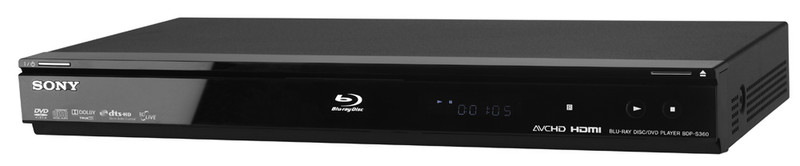 Sony BDP-S360 Black digital media player