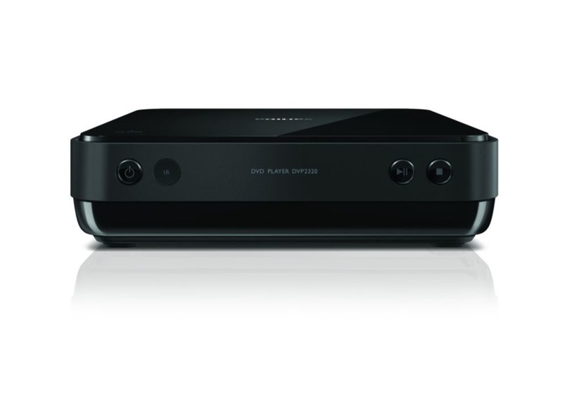 Philips DVP2320BL/12 Проигрыватель Черный DVD-плеер