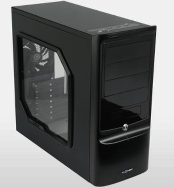Ikonik Taran A30 Midi-Tower Black computer case