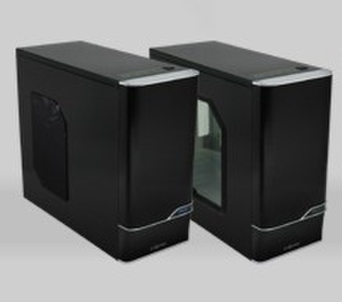 Ikonik Zaria A10 Midi-Tower Black computer case