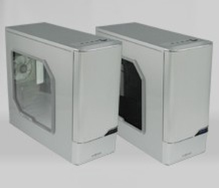 Ikonik Zaria A10 SIM Midi-Tower Silver computer case