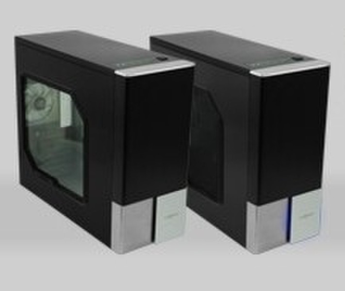 Ikonik Zaria A20 SIM Midi-Tower Black computer case