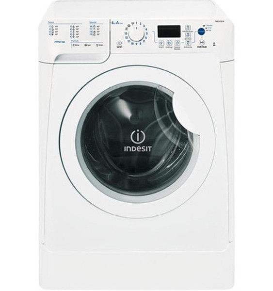 Indesit Prime PWSE 6128 Freistehend Frontlader 6kg 1200RPM Weiß Waschmaschine