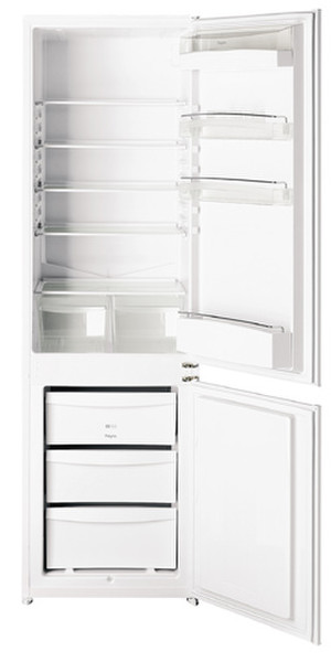 Pelgrim KB8304A Отдельностоящий 272л Белый холодильник с морозильной камерой