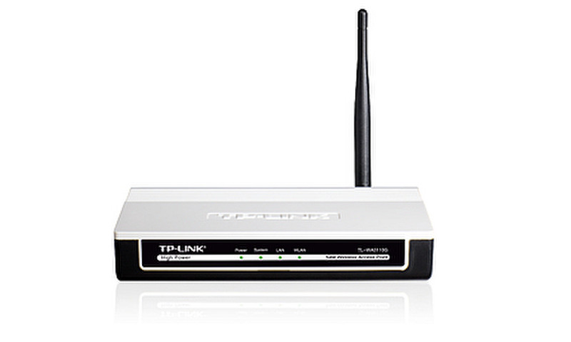 TP-LINK 54Mbps High Power Wireless Access Point 54Mbit/s Energie Über Ethernet (PoE) Unterstützung WLAN Access Point