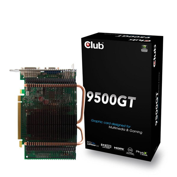 CLUB3D CGNX-HG952YMI GDDR2 graphics card