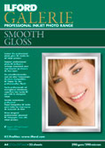 Ilford GALERIE Smooth Gloss Paper IGSGP11 (290g/m²) фотобумага