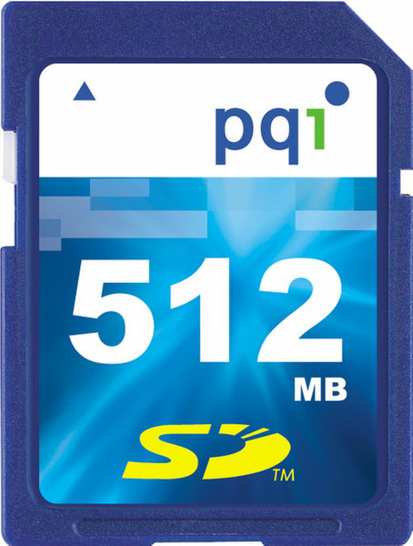 PQI Secure Digital 24x, 512Mb 0.5ГБ SD карта памяти