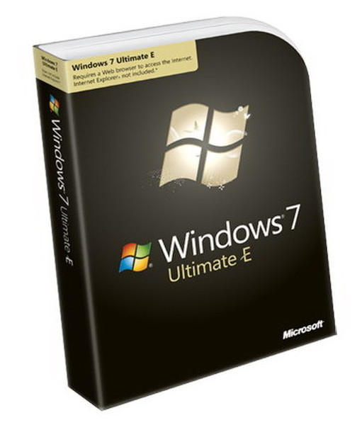 Microsoft Windows 7 Ultimate E, EN