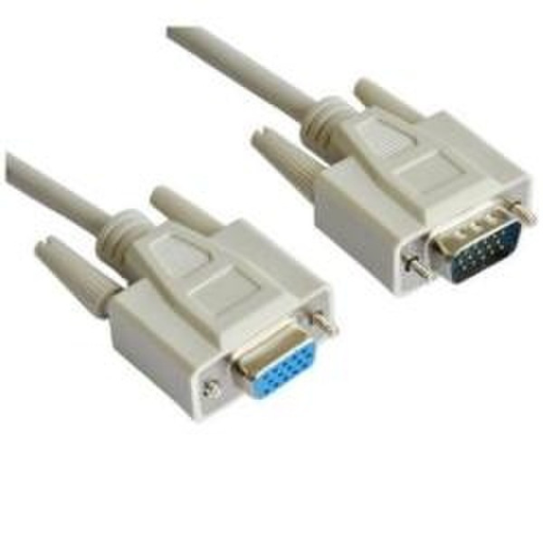 Nilox Monitor VGA M/F 5.0m 5m VGA (D-Sub) VGA (D-Sub) Grey VGA cable