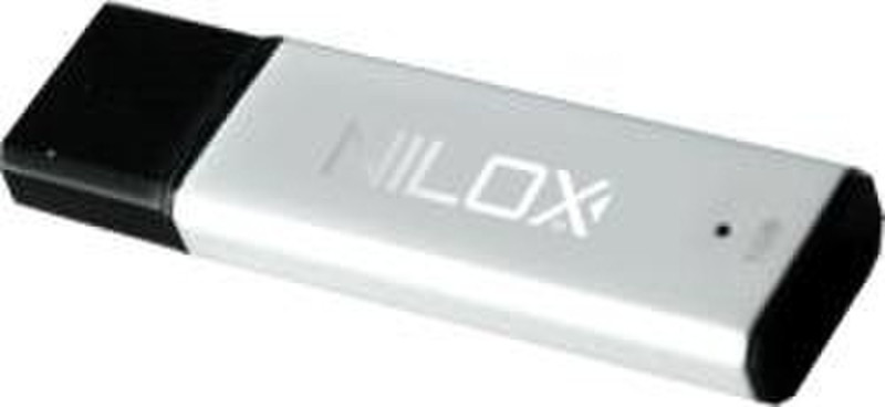 Nilox USB-PENDRIVE4 4ГБ USB 2.0 Тип -A Cеребряный USB флеш накопитель