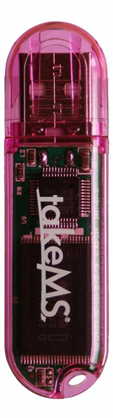 takeMS 2GB MEM-Drive Colorline 2GB USB 2.0 Type-A Pink USB flash drive