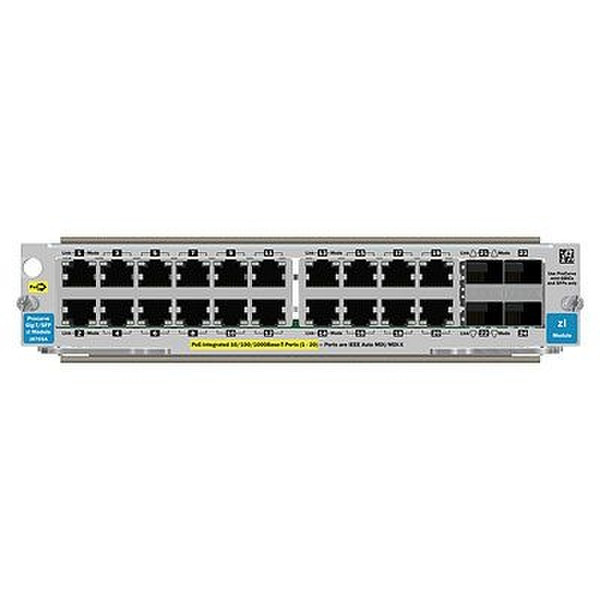 HP ProCurve Switch zl 20p 10/100/1000 + 4p Mini-GBIC Module network switch component