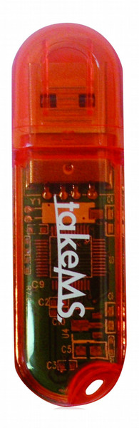 takeMS 8GB MEM-Drive Colorline 8GB USB 2.0 Type-A Orange USB flash drive