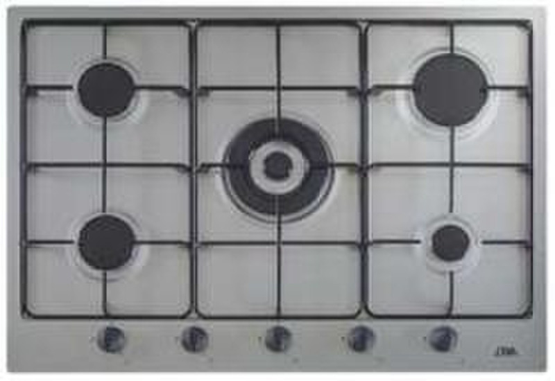 ETNA A027VW Avance gas heater solo (72 cm) built-in Gas hob Grey