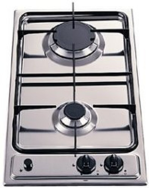 Pelgrim DOGK 30 gas heater built-in Gas hob Silver