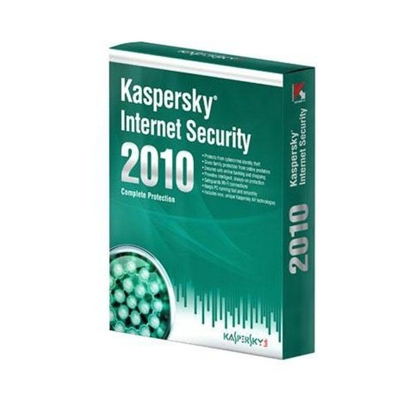 Kaspersky Lab Internet Security 2010 3user(s) 1year(s) Italian