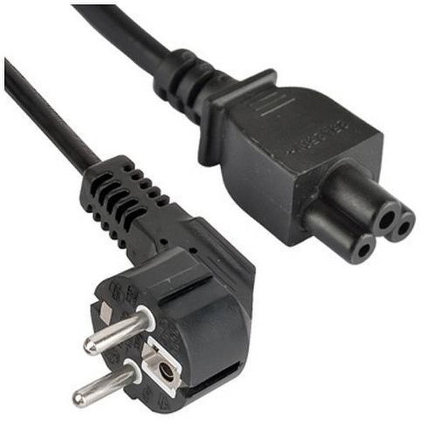 Nilox 07NXPW03SH201 3m Black power cable