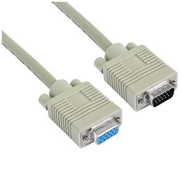 Nilox PROLUNGA MONITOR 5MT.DDC2 15HDM 5m VGA (D-Sub) VGA (D-Sub) Grey VGA cable