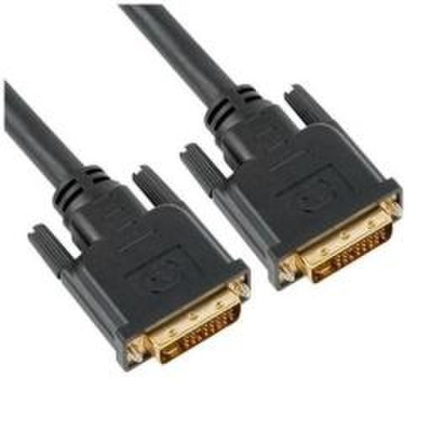 Nilox DVI-D 5.0m 5m DVI-D DVI-D Black DVI cable