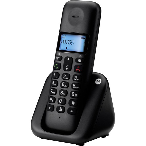 Motorola T301 DECT Идентификация абонента (Caller ID) Черный