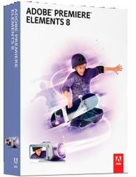 Adobe Creative Suite Premiere Elements 8.0, Win, DVD Set, EN