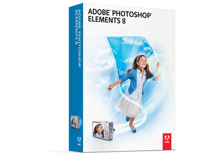 Adobe Photoshop Elements 8.0, Win, Minibox, DE